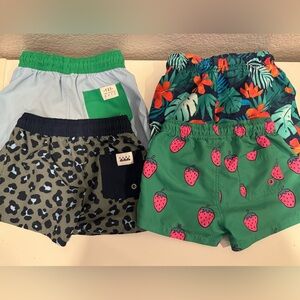 Cotton On, Cat & Jack toddler swim trunks board shorts